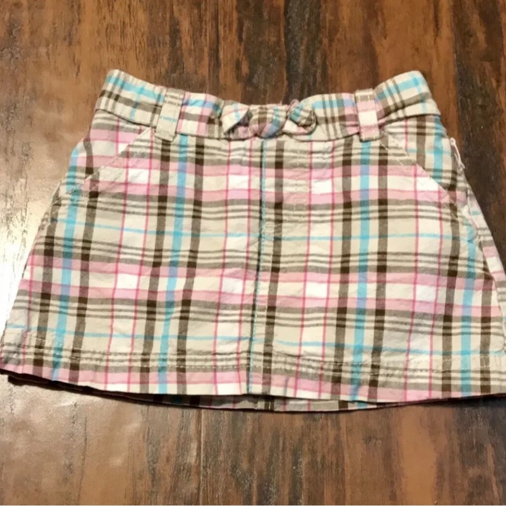 Osh Kosh B’Gosh Baby Girls Plaid Skirt Size 24 Months